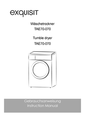Exquisit TAE70-070 Instruction Manual