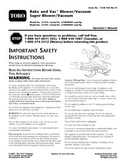 Toro 51592 Operator's Manual