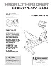 Healthrider EXERPLAY 300 User Manual