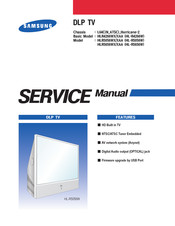 Samsung HLR5656WX/XAA Service Manual