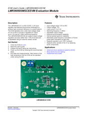 Texas Instruments LMR360503MSCEEVM User Manual