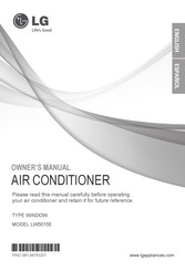 LG LW5015E Owner's Manual