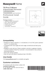 Honeywell Home TH6320ZW02 Install Manual