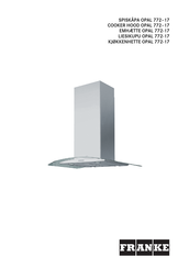 Franke OPAL 772-17 Manual