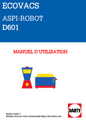 Ecovacs Robotics D601 Instruction Manual