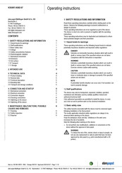 ebm-papst K3G097-AS82-07 Operating Instructions Manual