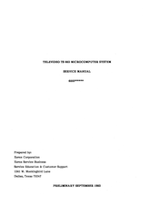 TeleVideo TS 803 Service Manual