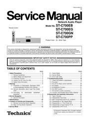 Technics ST-C700EB Service Manual