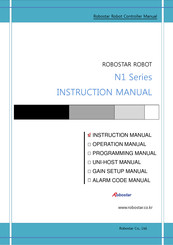 Robostar N1 Series Option DeviceNet Instruction Manual