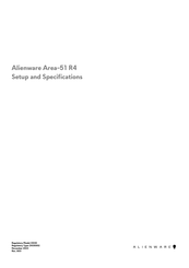 Dell Alienware Area-51 R4 Setup And Specifications