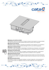 Cata IAS 6024 Instruction Manual