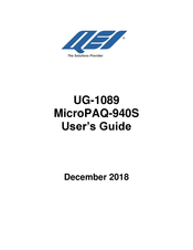 QEI MicroPAQ-940S User Manual