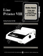 Tandy Radio Shack TRS-80 Hardware Manual