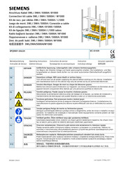 Siemens W1000 Operating Instructions Manual