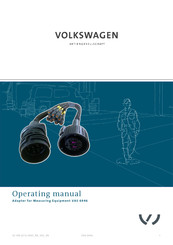 Volkswagen VAS 6946 Operating Manual