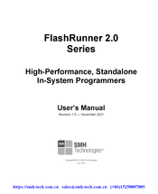 SMH Technologies FlashRunner 2.0 FR2.0A16 User Manual