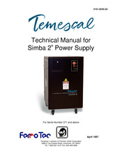 Temescal Simba 2 Technical Manual