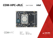 ADLINK Technology COM-HPC-cRLS User Manual
