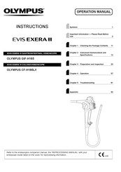 Olympus EVIS EXERA III Instructions Manual