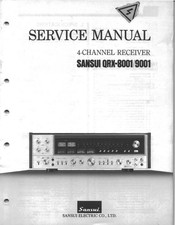 Sansui QRX-8001 Service Manual