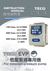 TECO JNEVP-2P2-H3 Instruction Manual