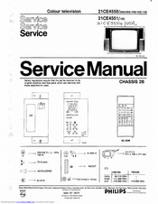 Philips 21CE4550/02S Service Manual