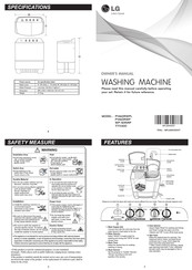 LG P1460RWPL Owner's Manual