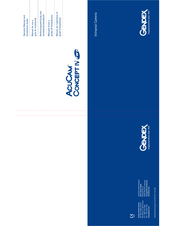 Gendex AcuCam Concept IV FWT Operator's Manual & Installation Manual