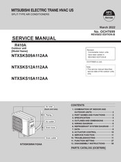 Mitsubishi Electric TRANE NTXCKS09A112AA Service Manual
