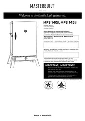 Masterbuilt MB20052618 Instructions Manual