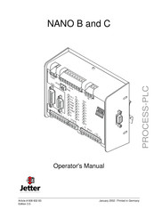 Jetter NANO C Operator's Manual