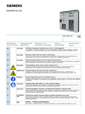 Siemens SIVACON S4 Operating Instructions Manual