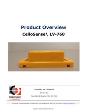 PowerFleet CELLOCATOR CelloSense LV-760 Product Overview