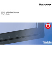 Lenovo ThinkVision LT1913p User Manual