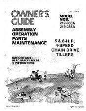 MTD 219-388A Owner's Manual