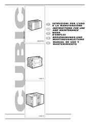Debem CUBIC 25 Instructions For Use And Maintenance Manual