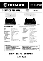 Hitachi HT-356 Service Manual