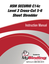 HSM SECURO C 14 Operating Instructions Manual