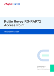 Ruijie Reyee RG-RAP72 Installation Manual