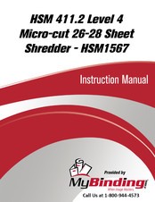 HSM HSM1567 Operating Instructions Manual