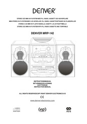 Denver Electronics MRP-142 Instruction Manual