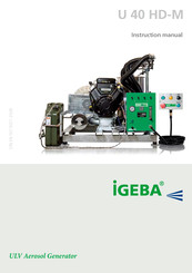 IGEBA U 40 HD-M Instruction Manual