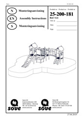 Sove 25-200-181 Assembly Instructions Manual