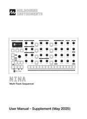MELBOURNE INSTRUMENTS NINA User's Manual Supplement