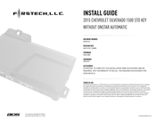Firstech RSA-GM7-CM-DC3 Install Manual