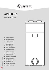 Vaillant aroSTOR VWL BM 270/5 Manual