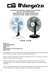 Orbegozo TF 0139 Instruction Manual