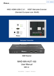 RGBLE MHD-WA-HUT-100 User Manual