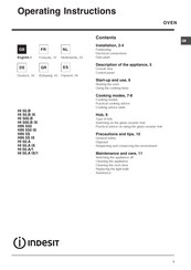 Indesit HI 50.A IX Operating Instructions Manual