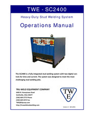 Truweld TWE-SC2400 Operation Manual
